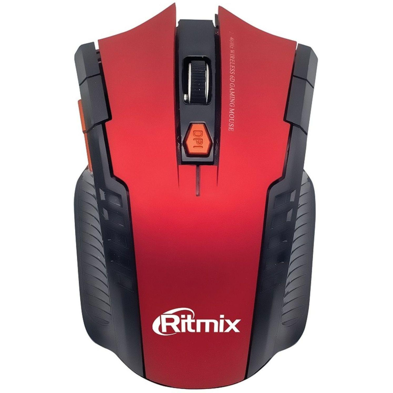 Мышь компьютерная RITMIX RMW-115 Red 800/1200/1600 dpi, 6кн (80001668) 1895054