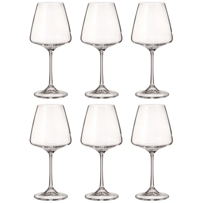 Бокал для крас вина CORVUS,360мл(набор 6шт)арт. 91L/1SC69/0/00000/360-664 Crystal Bohemia 1911883
