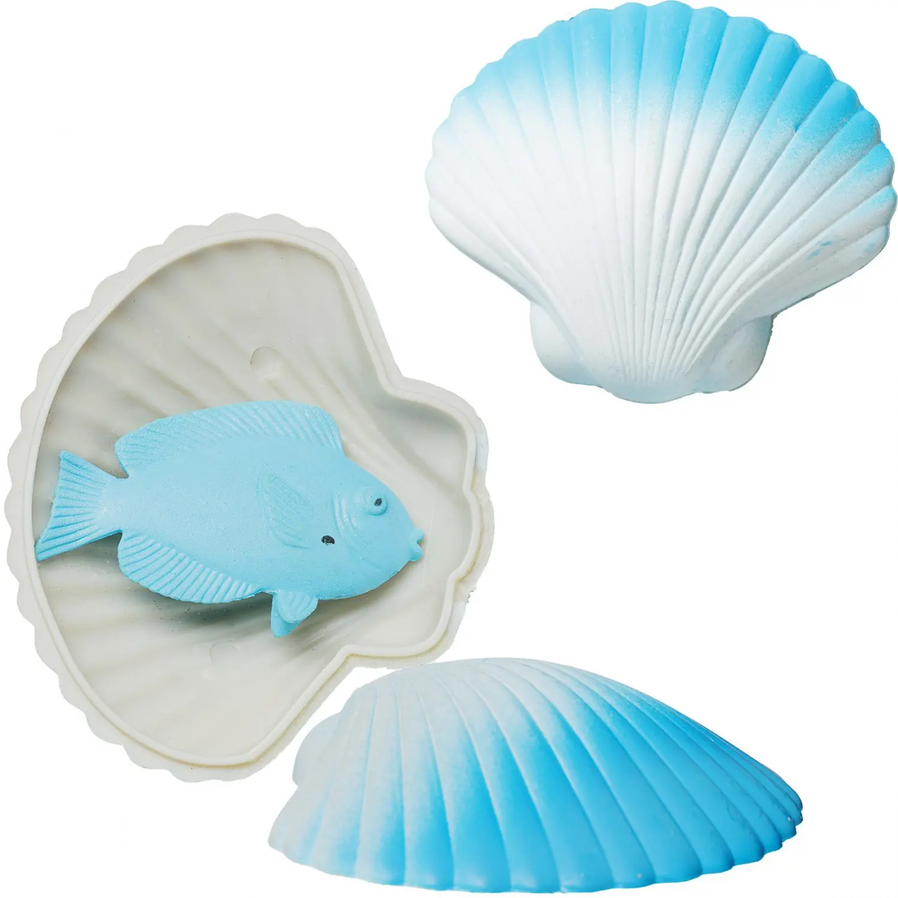 Junfa Игрушка-сюрприз Ракушка растущая в воде голубая 050-12/голубая