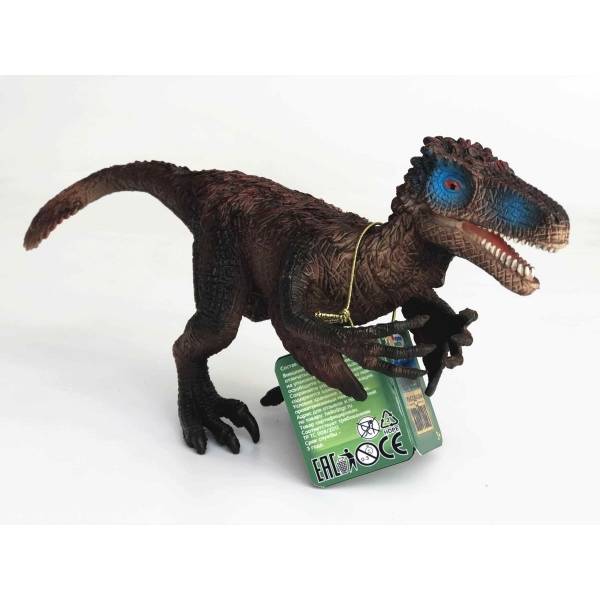 Игрушка пластизоль Динозавр Дилофозавр 26x9x18см Играем вместе 6888-1R