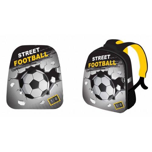 Рюкзак CENTRUM Street football, школьный каркасный 37х31,5х17см. 87978