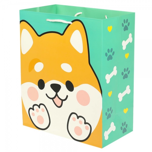 Пакет подарочный размер L, 26х32х14 см. матовое покрытие Чудо праздник PL-108852-C1HB (120)