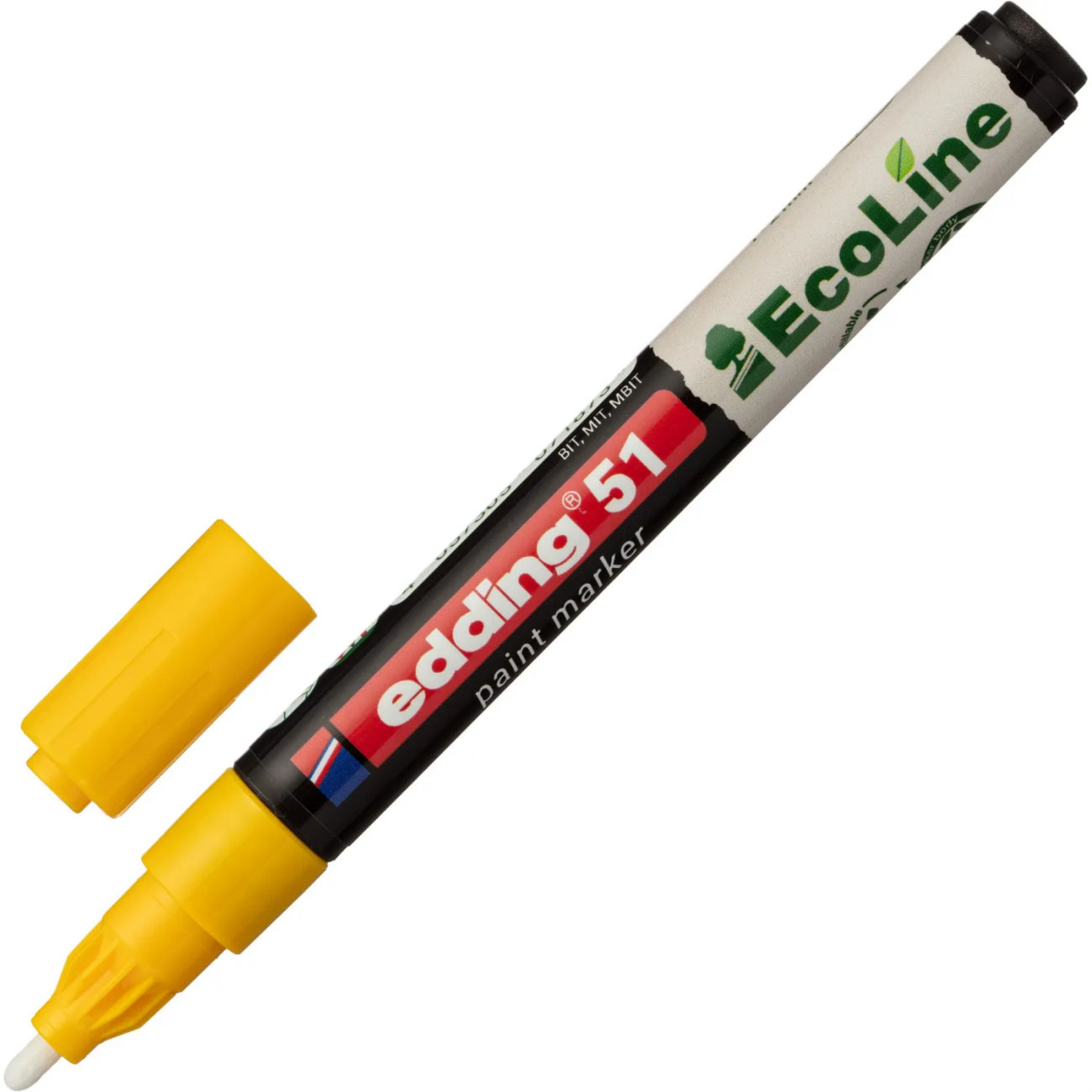 Маркер лаковый E-51 на водной основе, жёлтый, 1-2 мм Edding 2251189 4-51-005