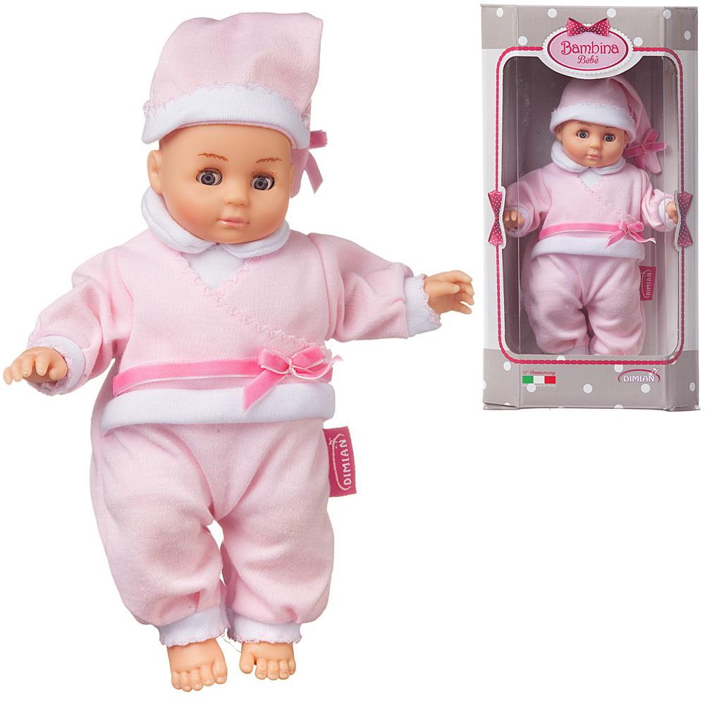 Кукла Dimian Bambina Bebe Пупс в розовом костюмчике, 20 см BD1651-M37/w(4)