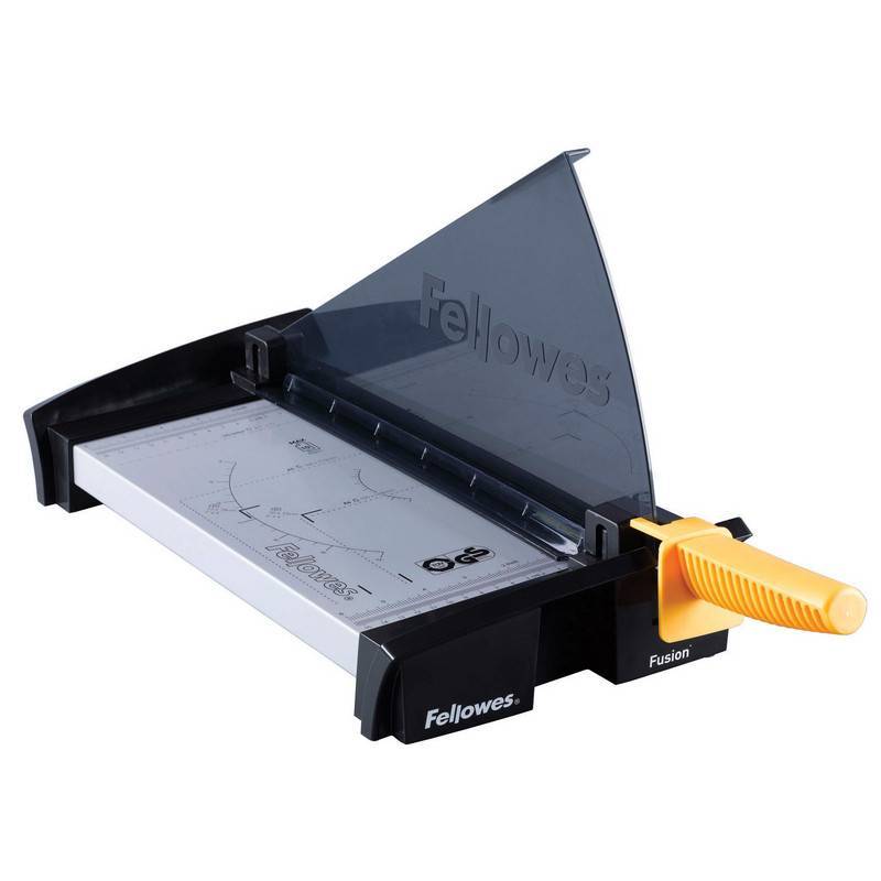 Резак для бумаги Fellowes Fusion A4, 320мм, 10л, сабельный 129413 FS-54108