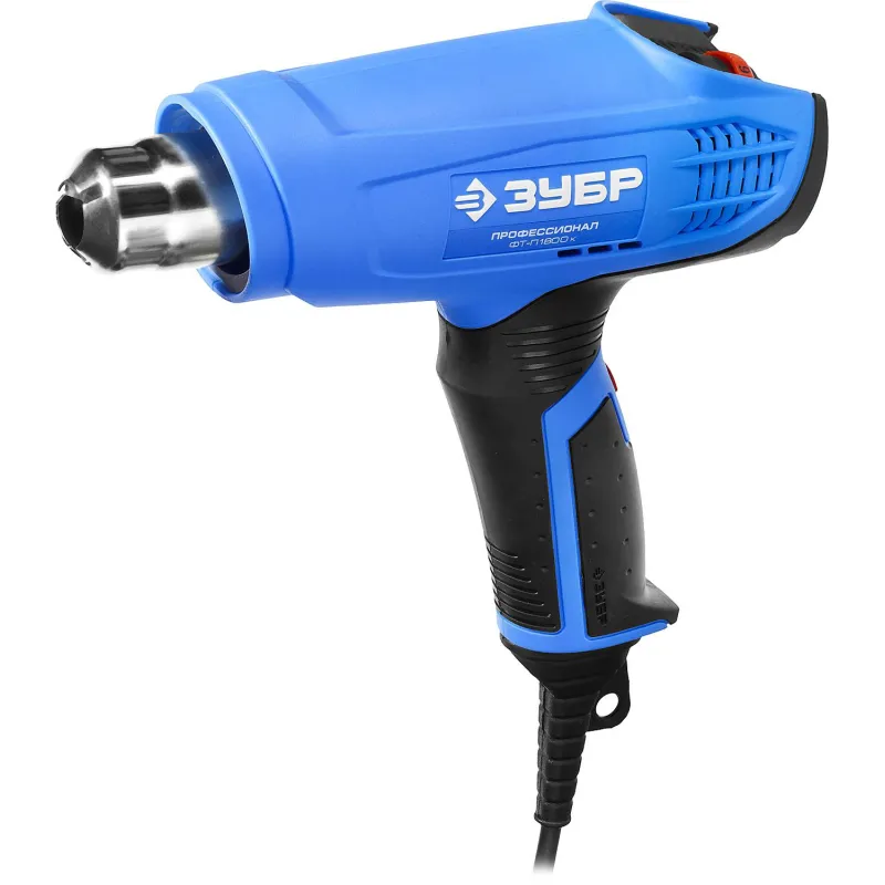 Фен технический ЗУБР ФТ-П1800 К, керамический, 1800Вт 1672271