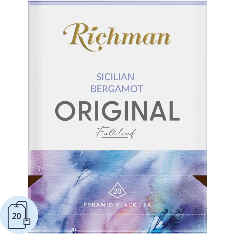 Чай Richman Sicilian Bergamot черный с бергамотом 20пирх2г 2242653