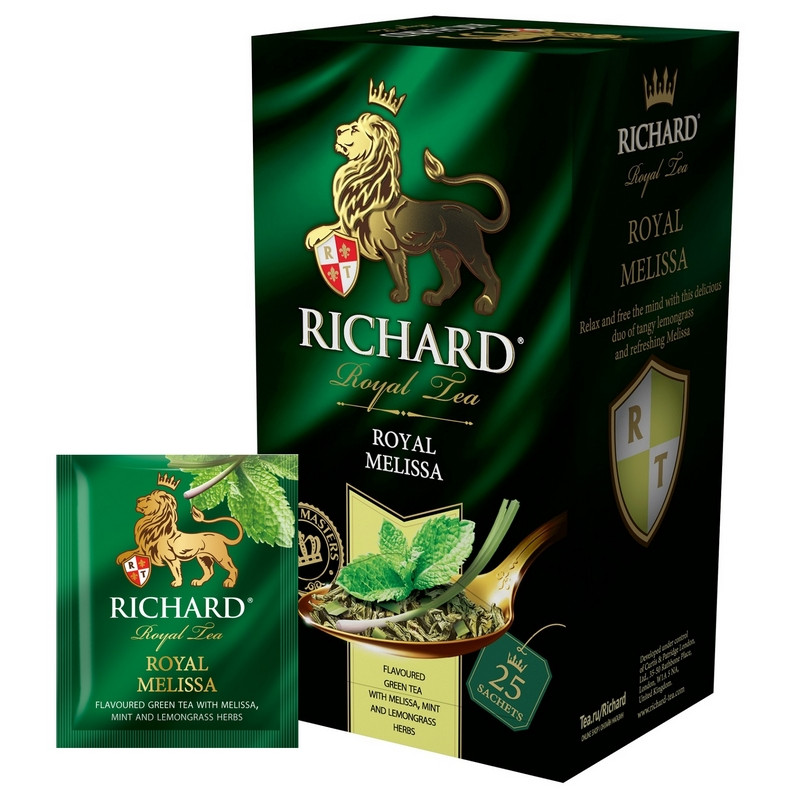 Чай Richard Royal Melissa зелен. 25 пак 1058722