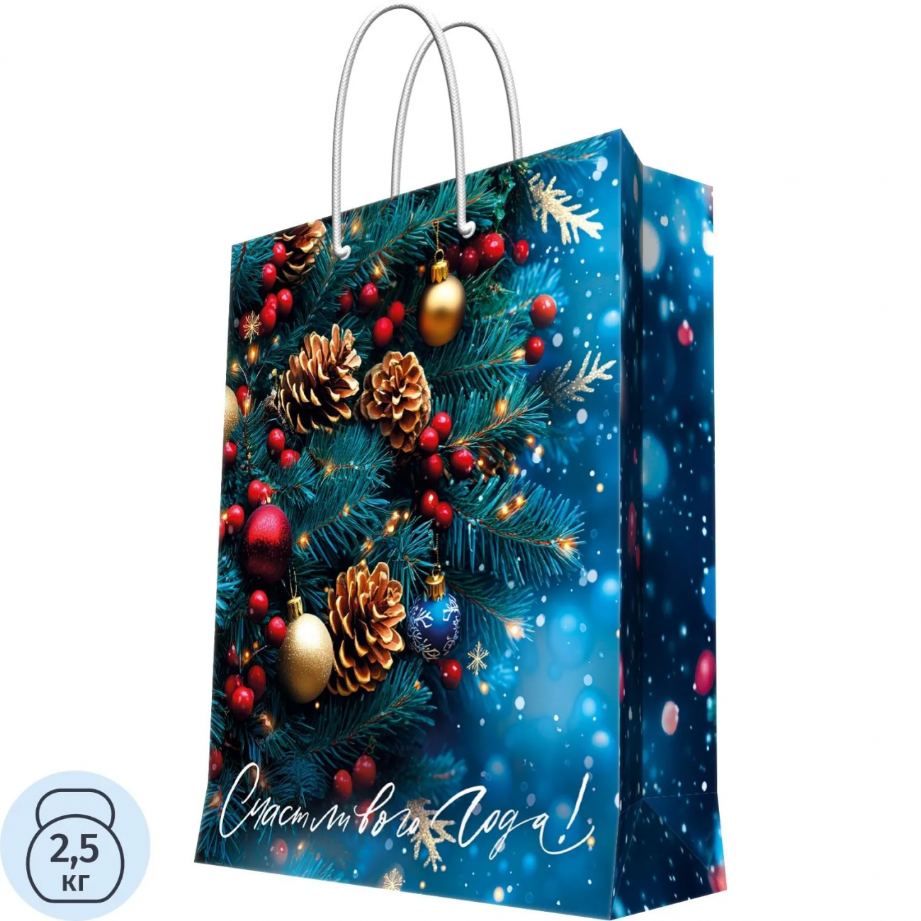 Пакет подарочный д/сувенирной продукции 157 г/м2 40,6x48,9x19см арт.95797FE Magic Pack 2333688