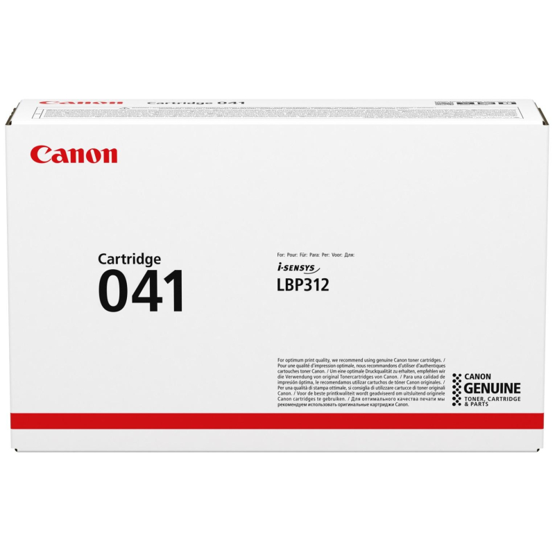Картридж лазерный Canon Cartridge 041 (0452C002) чер. для LBP312x 732170