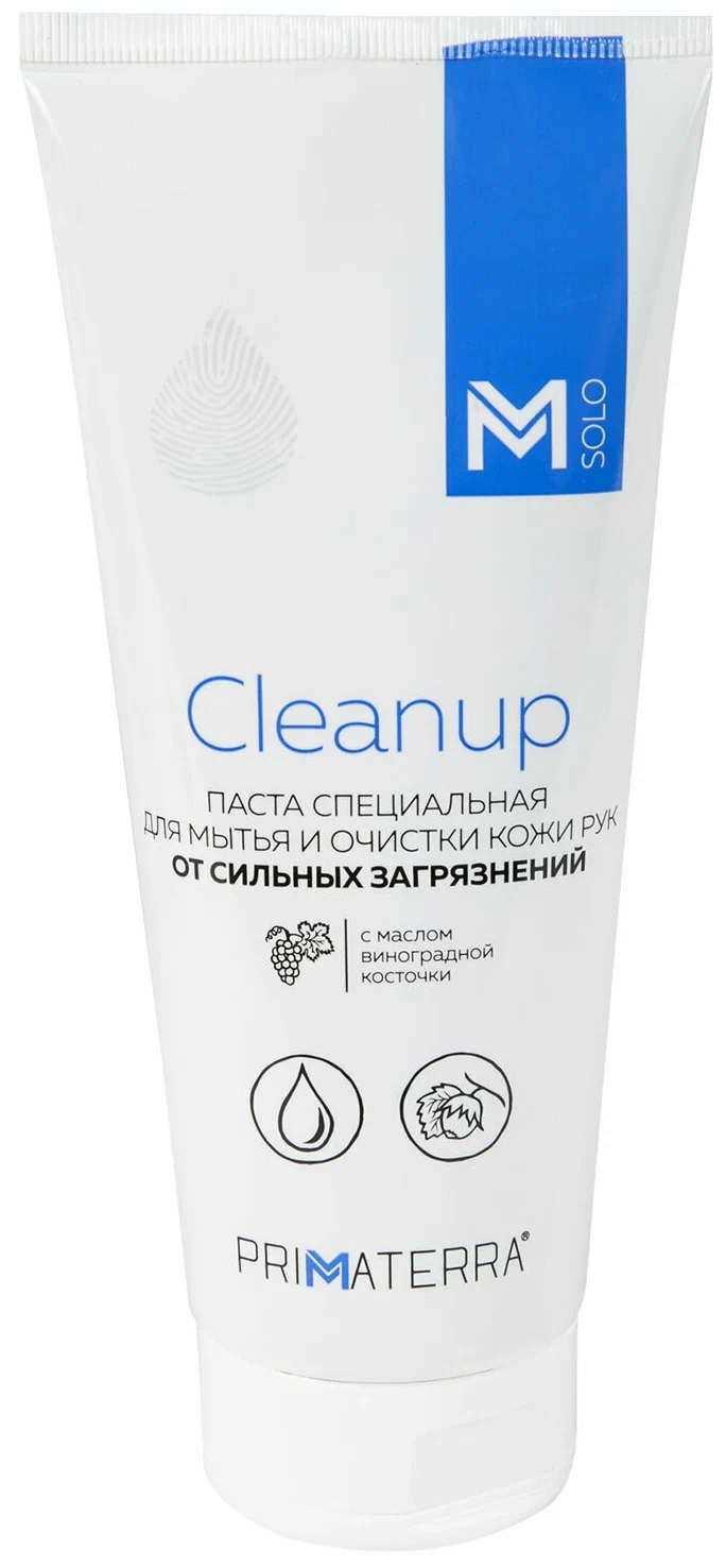 Паста очищающая М SOLO Cleanup для рук с натуральным абразивом 200 мл 678805