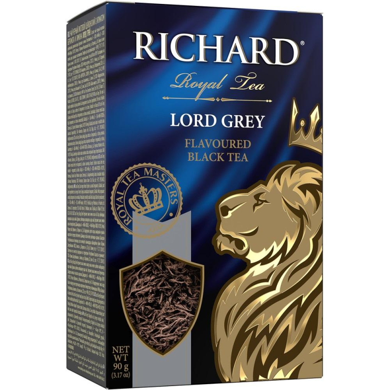 Чай Richard Lord Grey черный листовой, 90г 972466