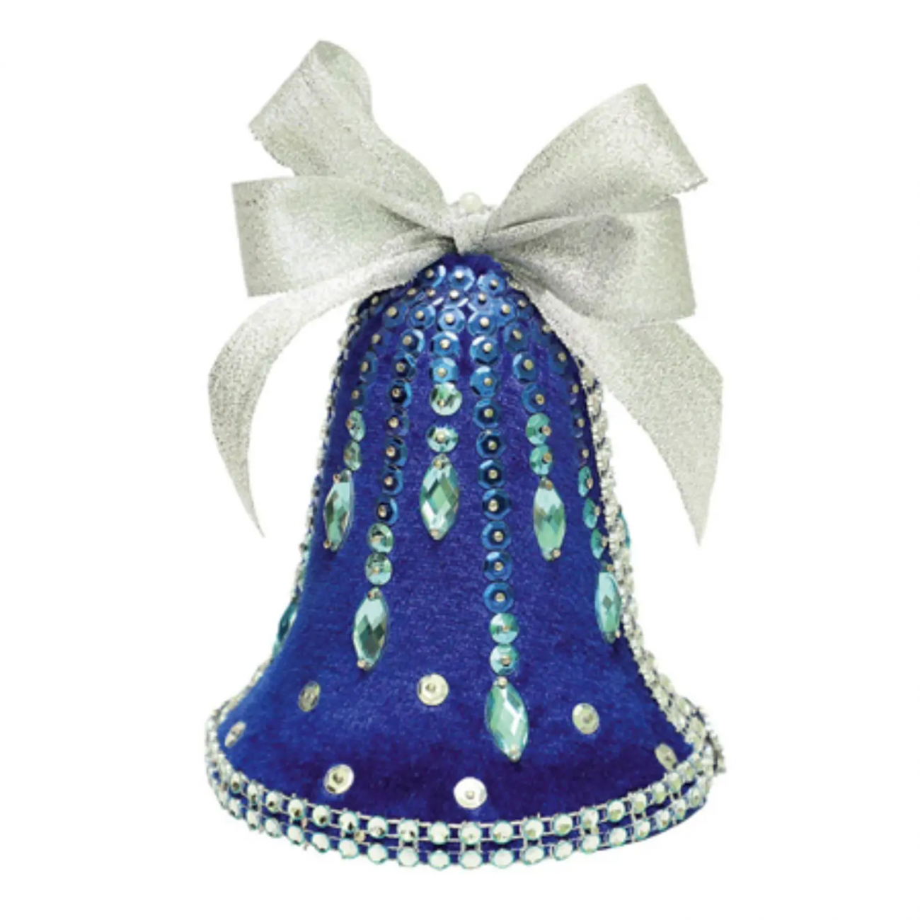 Волшебная мастерская Набор Колокольчик новогодний Версаль синий КБ-01