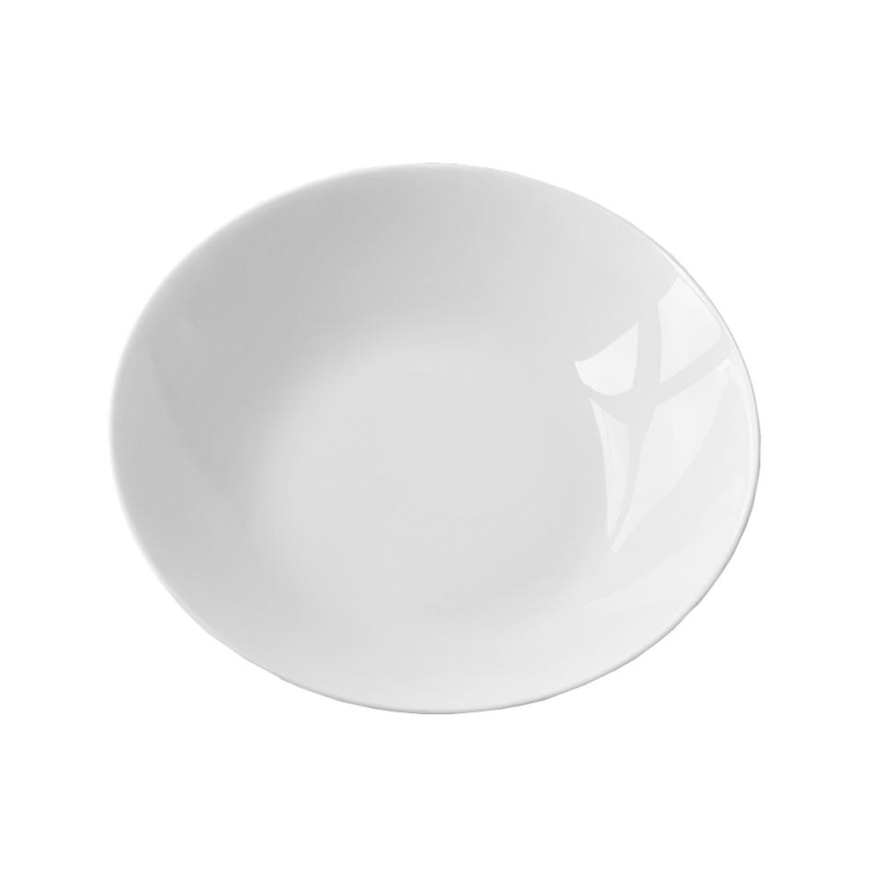 Тарелка суповая 230мм, белая, опаловое стекло Сфера 6шт/уп Кулинарк 1805883