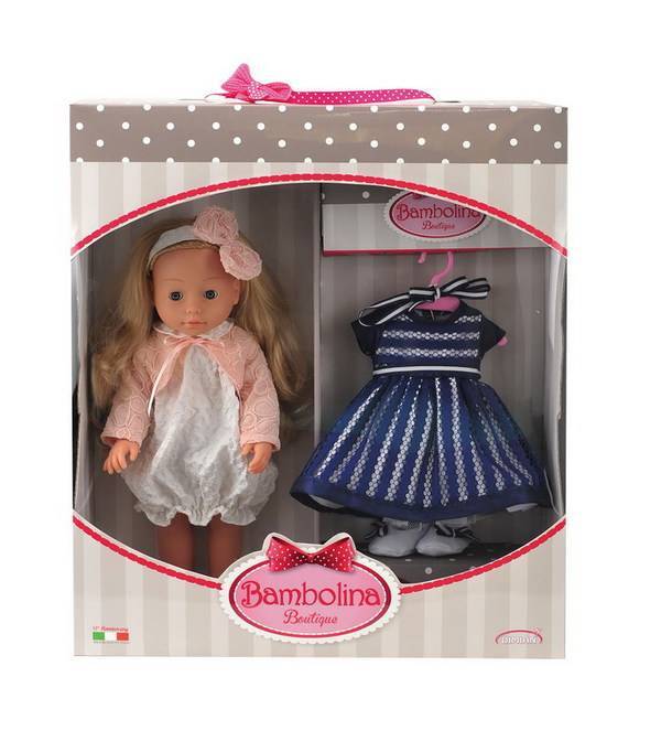 Кукла Bambolina Boutique модница, 40 см DIMIAN BD1619