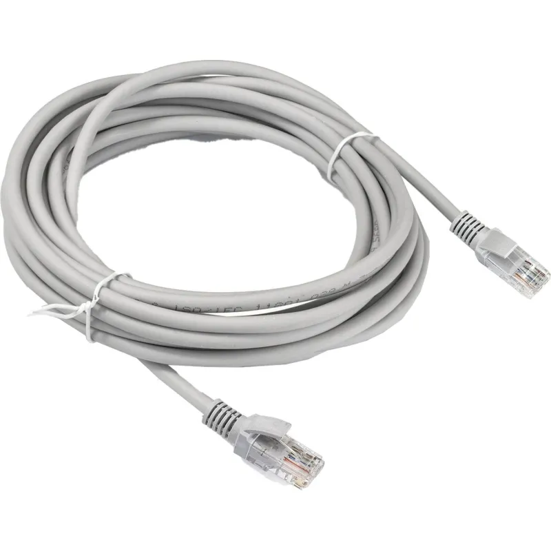 Патч-корд LSZH ExeGate UTP-RJ45-RJ45-5e-10M-LSZH-GY, UTP, cat.5e, 10м, серы 2047391 EX290422RUS