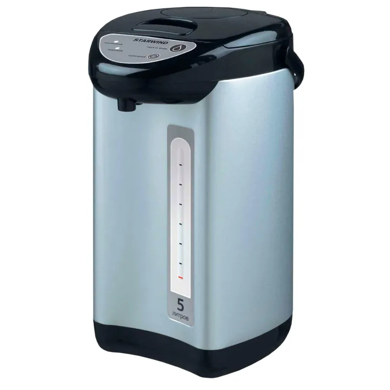 Термопот Starwind STP 5181 5л. 750Вт черный/серебристый 1842651 STP5181