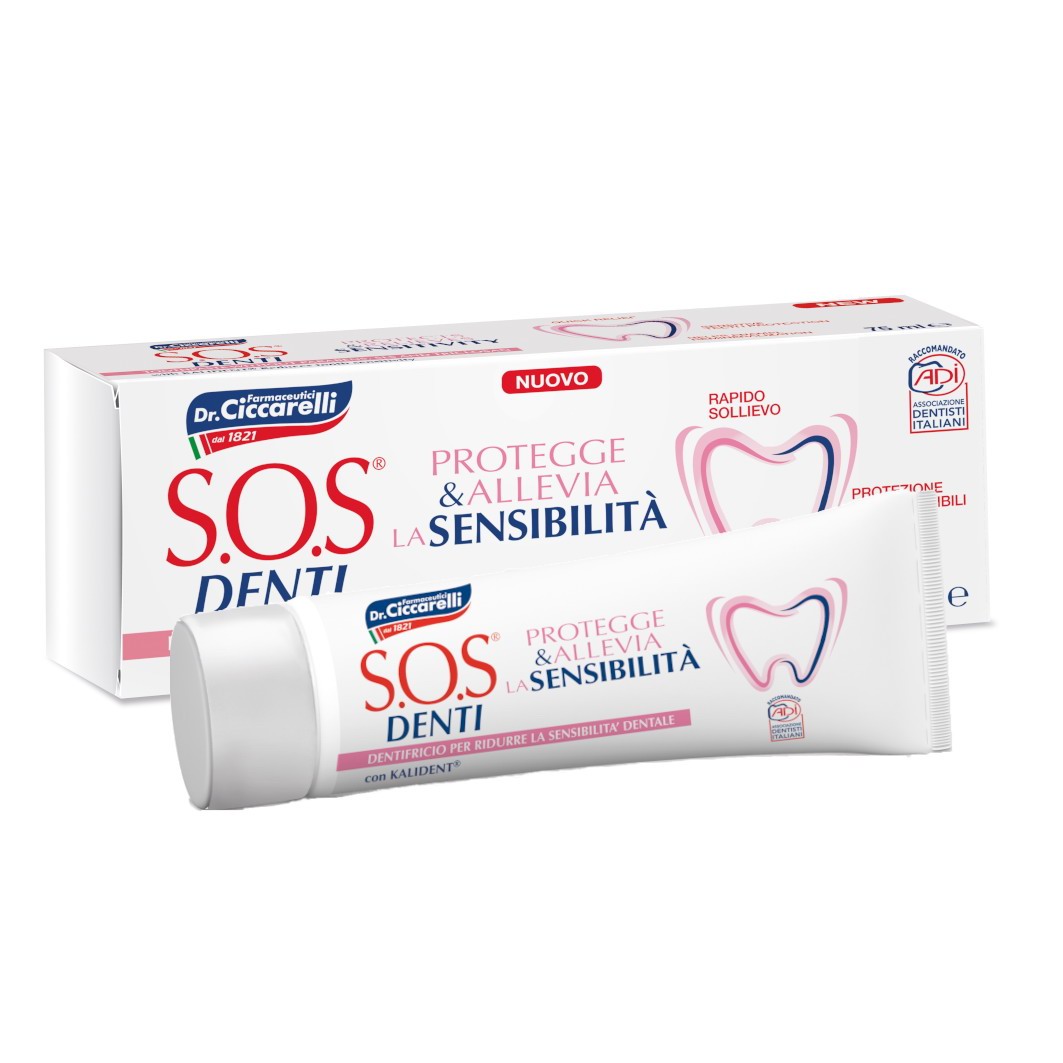 Зубная паста S.O.S. DENTI Sensitivity Для чувствительных зубов 75 мл 8002140041303