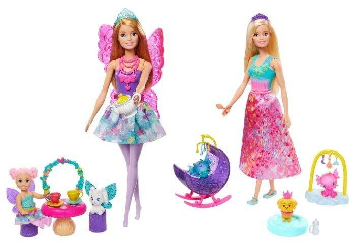 Игровой набор кукла "Заботливая принцесса" (в асс. 2 вида) Барби (Barbie) GJK49