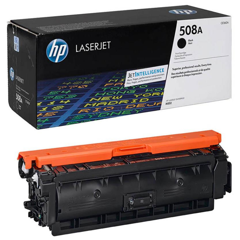 Картридж лазерный HP 508A CF360A чер. для CLJ Enterprise M552 489838