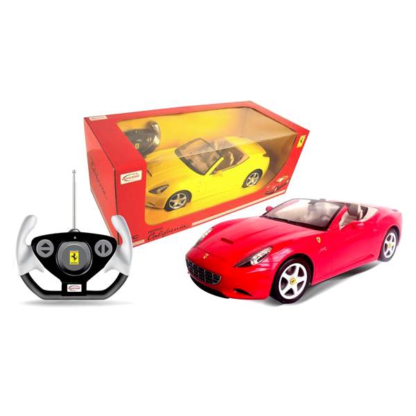 1:12 Ferrari California, пластмассовая радиоуправляемая машина Rastar 47200