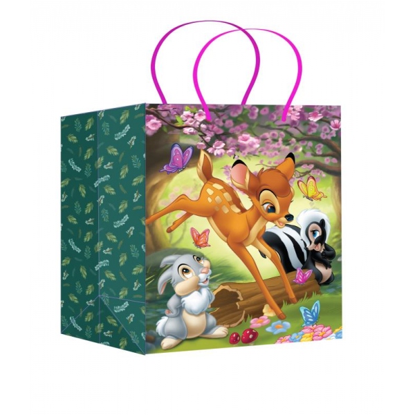 Пакет подарочный матовый, размер L, лесные зверята Чудо праздник PL-122062-DS
