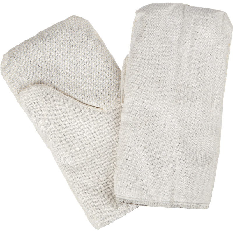 Рукавицы хб утепленные с наладонником ПВХ 5пар/уп 1193946 хб+ПВХ