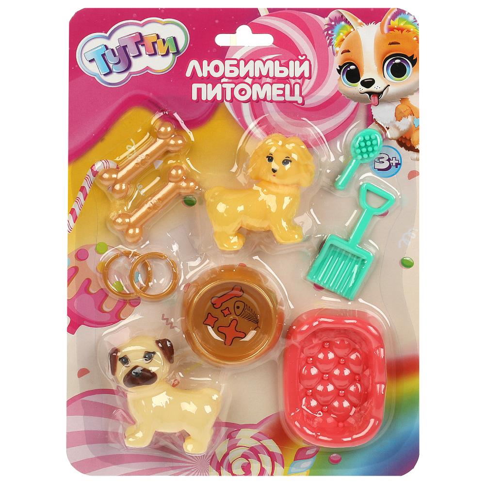 Игровой набор с питомцами и аксессуарами Тутти (2 питомца и 8 акс.) Y2106R032-2-RU