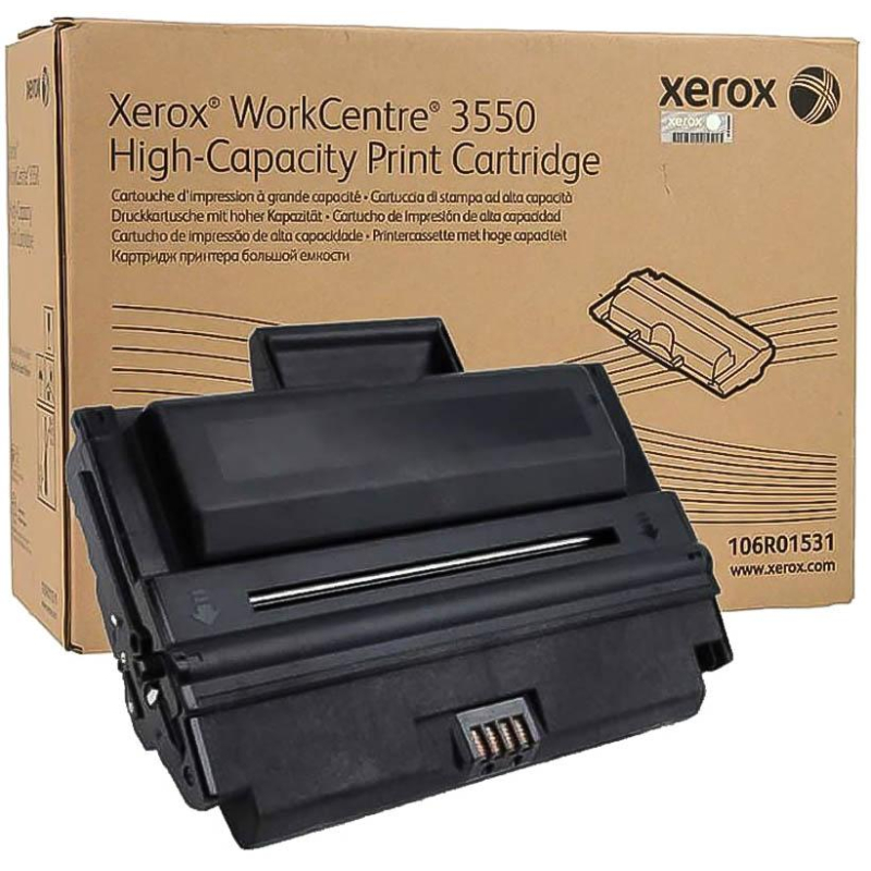 Картридж лазерный Xerox 106R01531 чер. для WC3550 186597