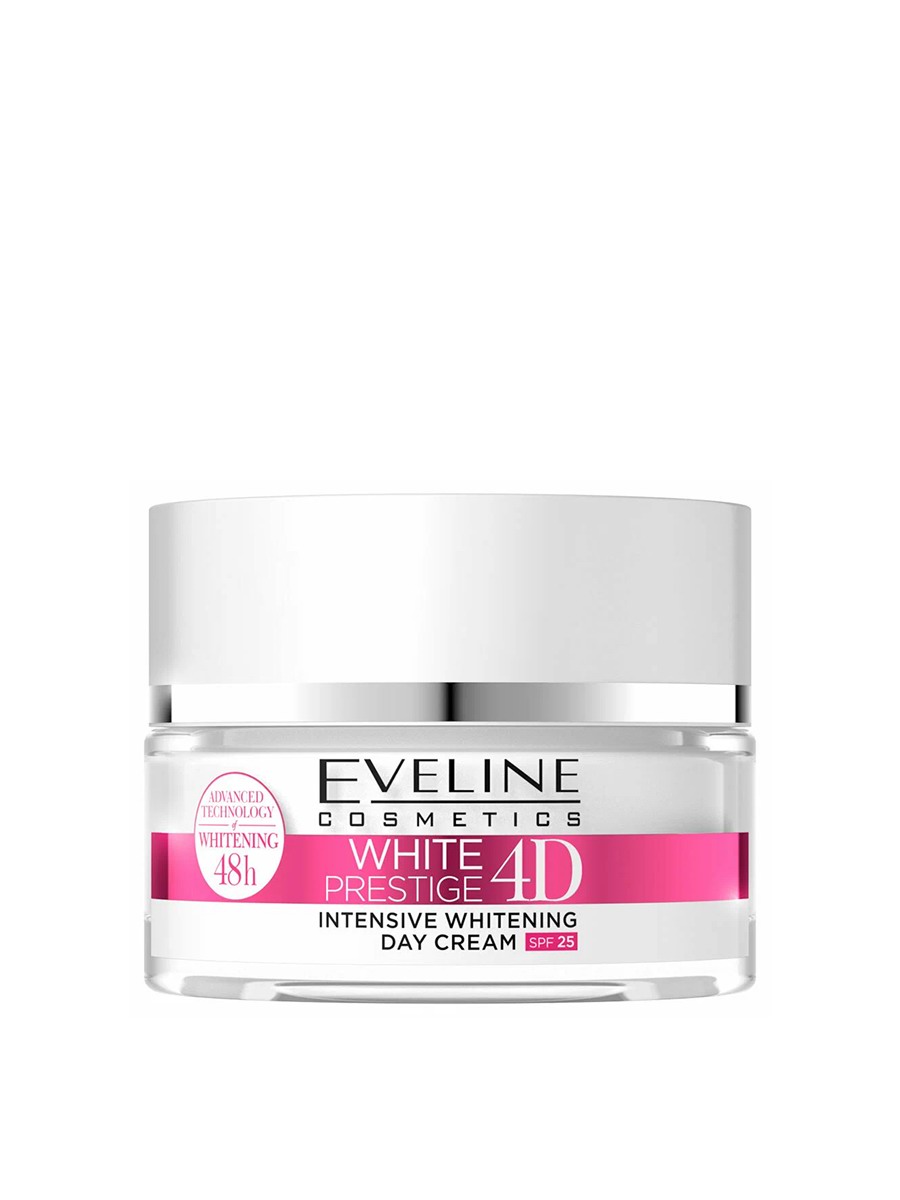 EVELINE WHITE PRESTIGE 4D Дневной крем выравнивающий тон SPF25 50мл 5907609345714
