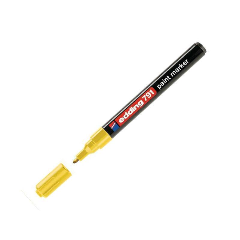 Маркер промышленный Edding E-791/5 для универсальной маркировки желтый (1-2 мм) 537625
