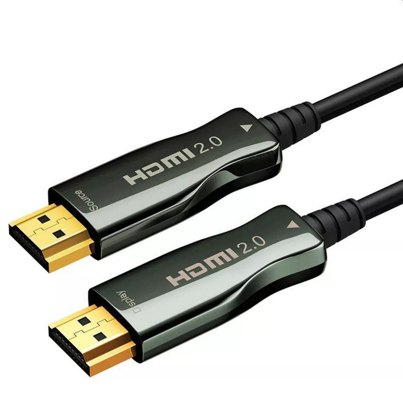 Кабель HDMI - HDMI, M/M, 20 м, 4K/60HZ, v2.0, ARC, опт, Wize, AOC-HM-HM-20M 1343903