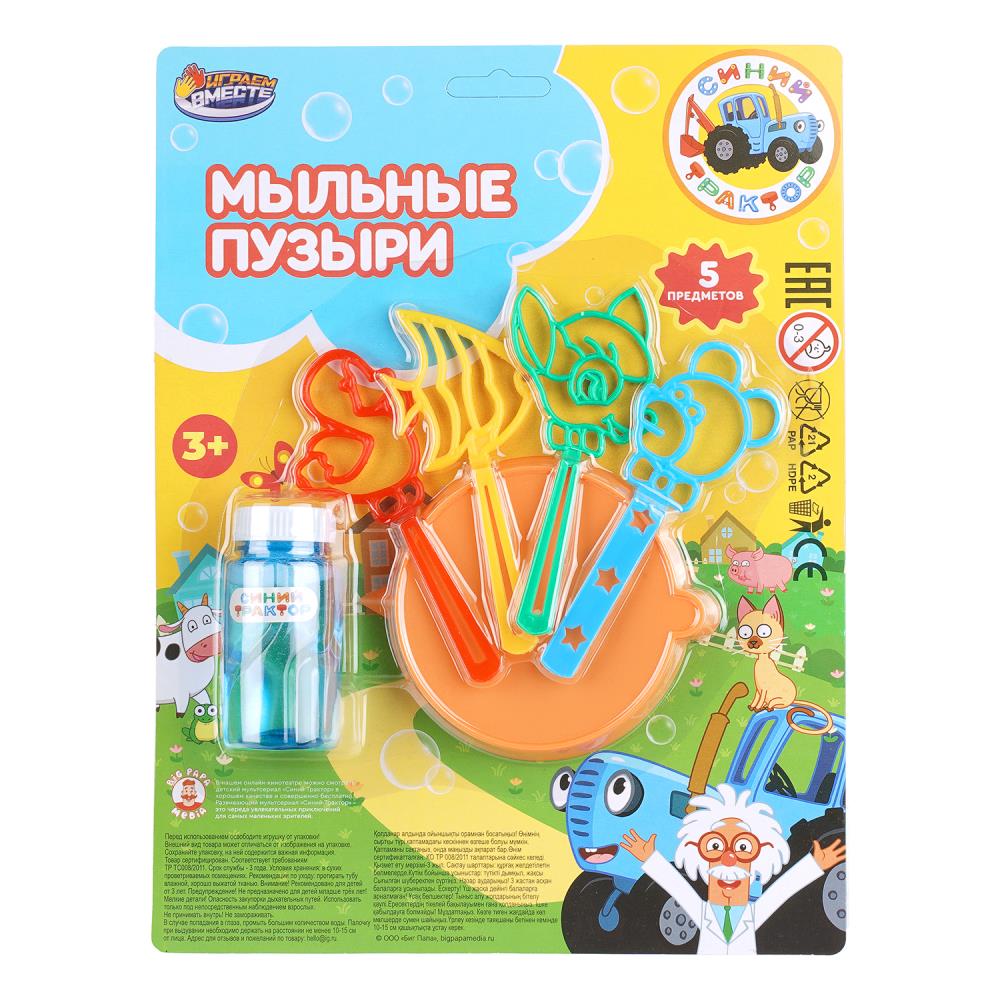 Мыльные пузыри Синий Трактор Играем Вместе 2506V0254-R