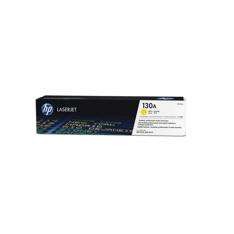 Картридж лазерный HP 130A CF352A жел. для LJ Pro M176n/M177f 369496