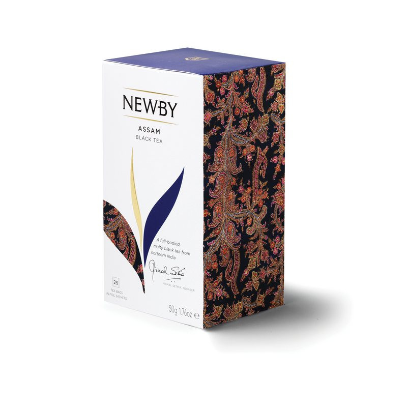 Чай Newby Ассам черный 25 пакетиков 443304