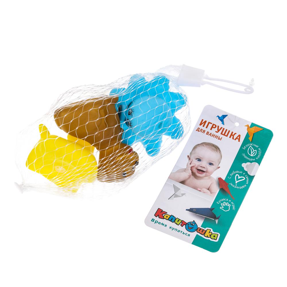 Игрушка для ванны Животные, 3 шт сетка Играем Вместе B2443387-R