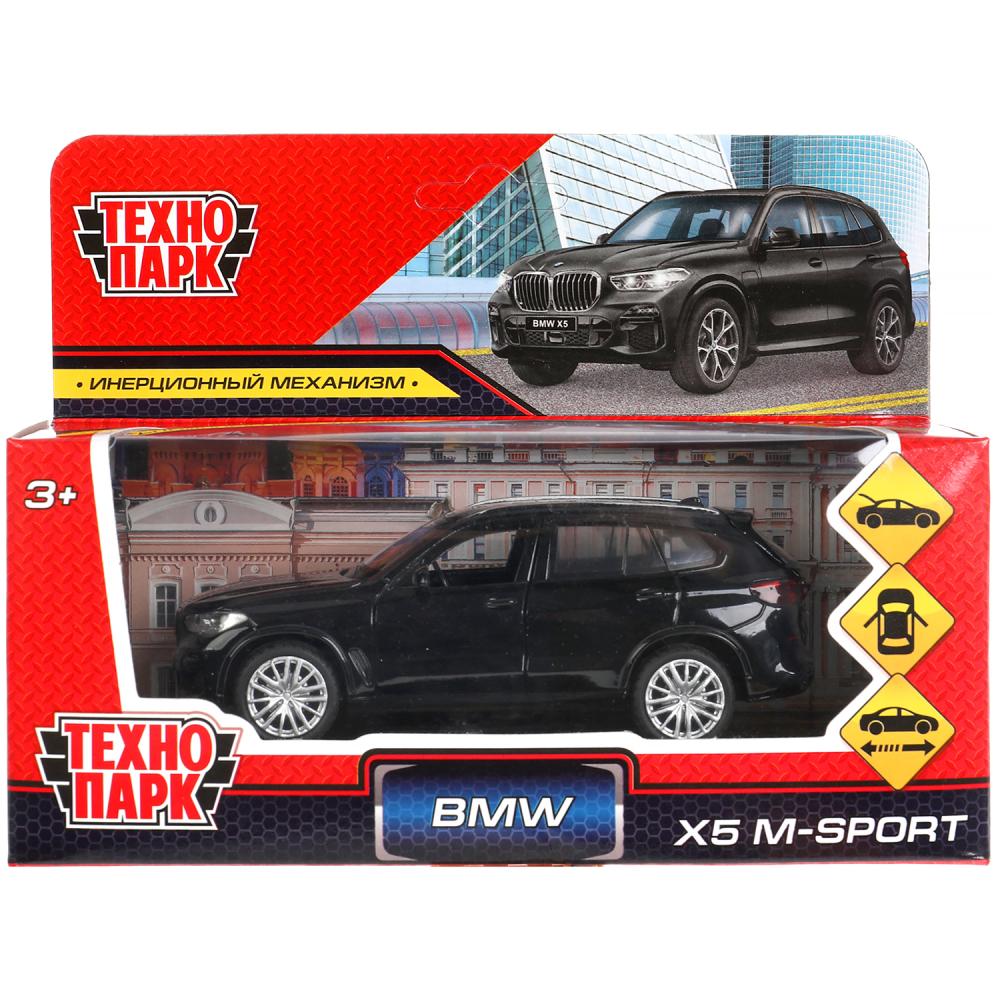 Машина металл бмв X5 м-спорт, 12 см, черный Технопарк X5-12-BK