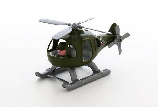 Вертолёт военный "Гром" игрушка Полесье П-67661