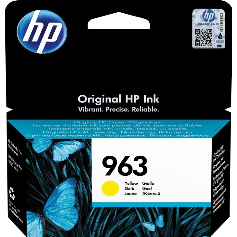 Картридж струйный HP 963 3JA25AE жел. для OJ Pro 9010/9020 1062040