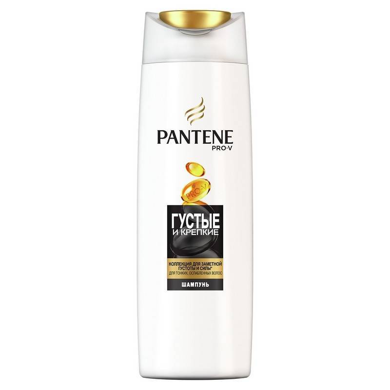 Шампунь Pantene Густые и крепкие для тонких и ослабленных волос 400 мл 549209