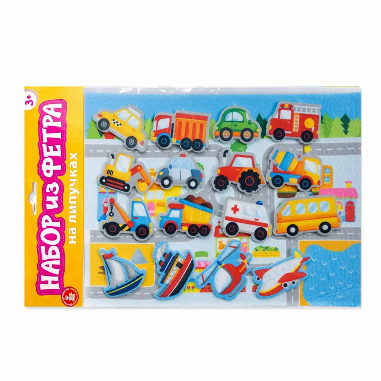 Десятое королевство Набор из фетра на липучках Город 05374ДК