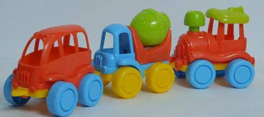 Машинки игрушечные, 3 шт. в асс, 4 см Toybola TB-023