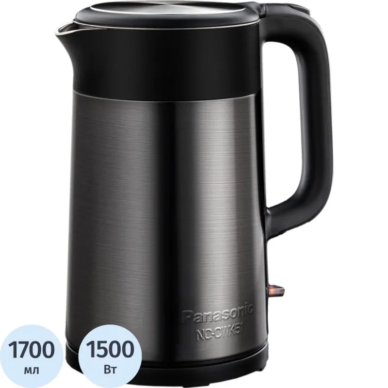 Чайник Panasonic NC-CWK51, электрический, черный 2104476