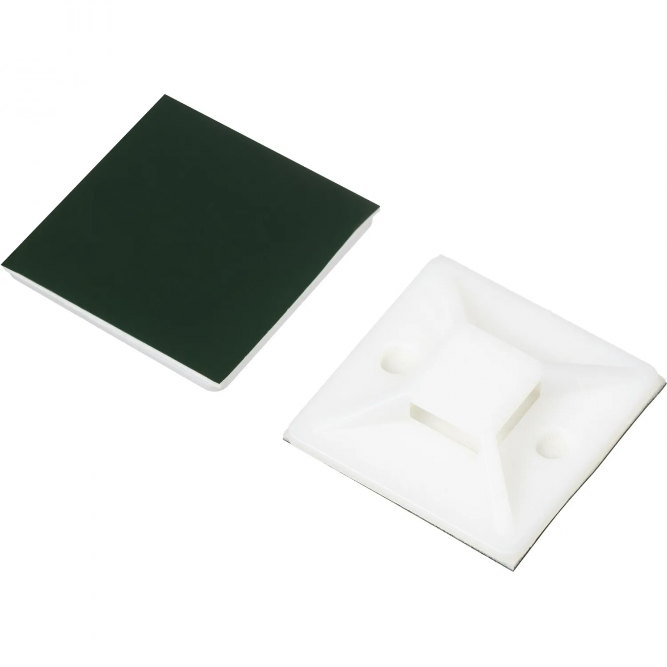 Площадка самоклеящаяся Bigtech BT-CTP-40-40-W,белый,40x40x8,5 мм,20 шт/уп 2157535