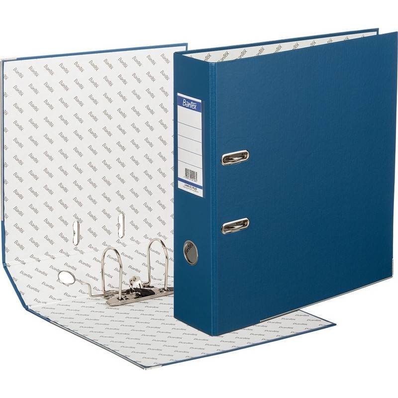 Папка-регистратор Attache Selection Economy Plus 80 мм синяя 218585