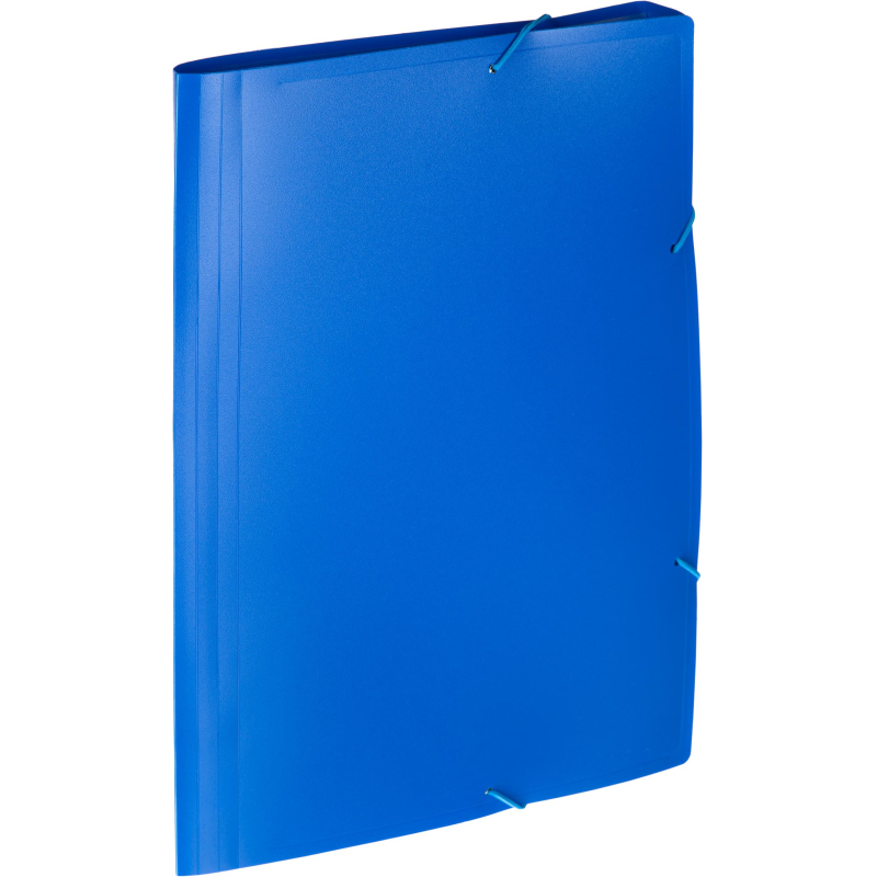 Папка на резинках Attache, А4, 6 отдел, 700мкм, синяя 1547350