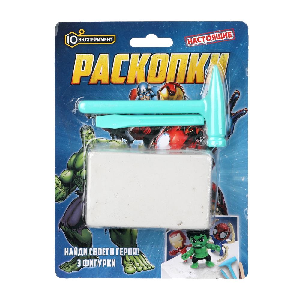 Набор "Раскопки. Супергерои", фигурки 3 шт. Играем Вместе FL-MRVL-01