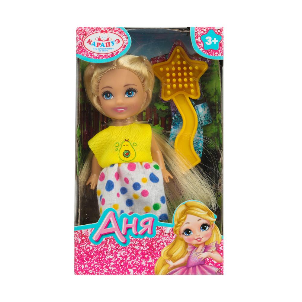 Кукла 12 см. с аксесс. Анечка, Карапуз ANNA-C7-BB (120)