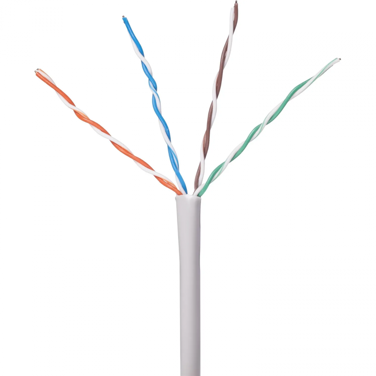 Кабель BigTech BT-CECR-011 CCA UTP 4 пары, кат.5e AWG25 PVC 305м сер 2208483