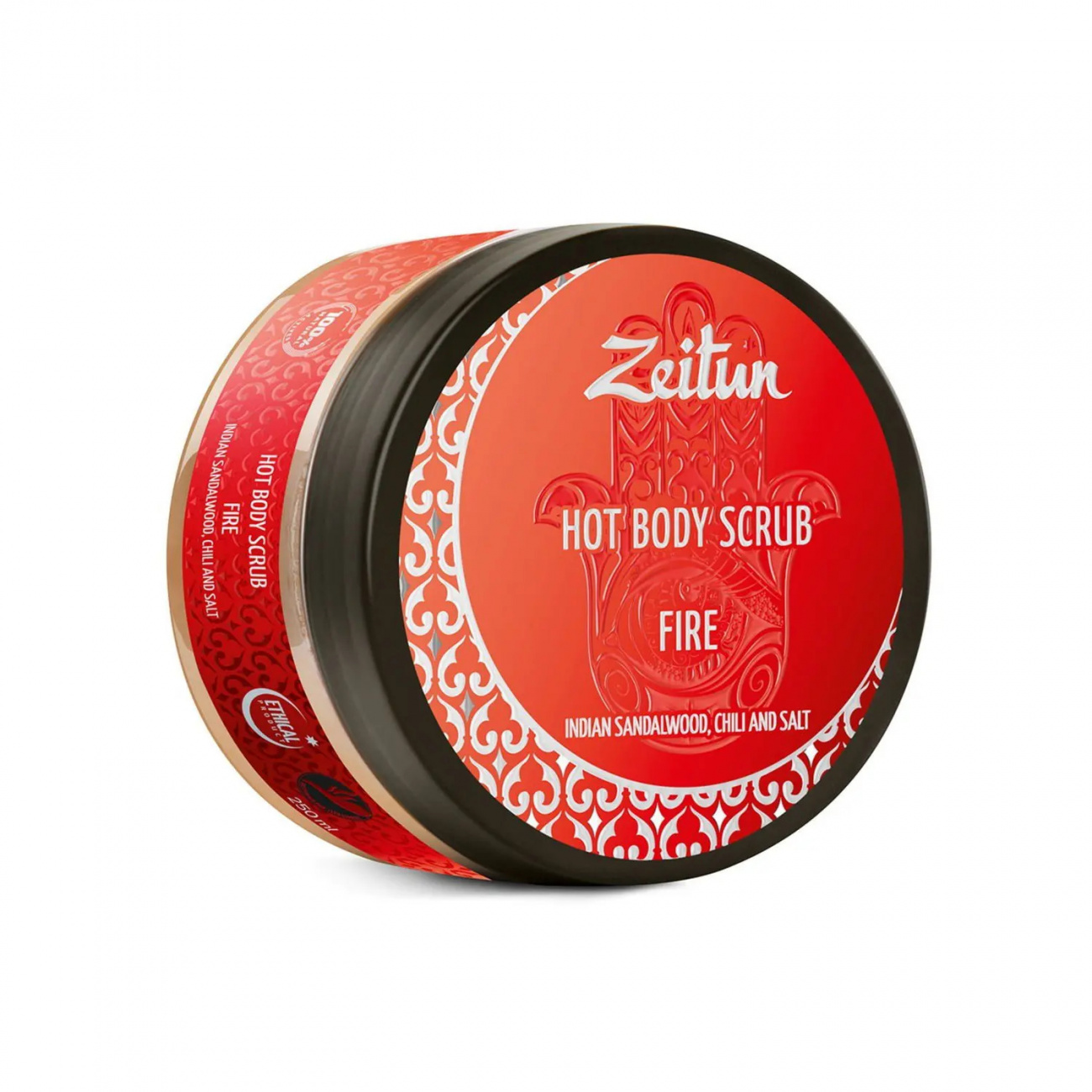 ZEITUN Скраб для тела Огонь Горячий 250мл 4607137538688